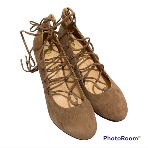 Chase & Chloe tie up heel - Picture 4 of 5